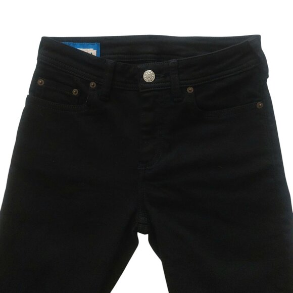Acne Studios Blå Konst Climb Stay Black Skinny Jeans Women's Size 25 - Picture 4 of 13